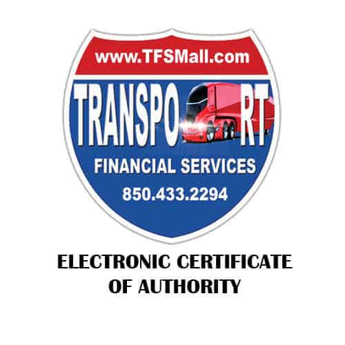 Electronic Certificate of Authority